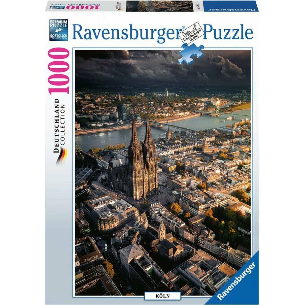 Puzzle della Cattedrale di ravensburger kölner 1000 pezzi