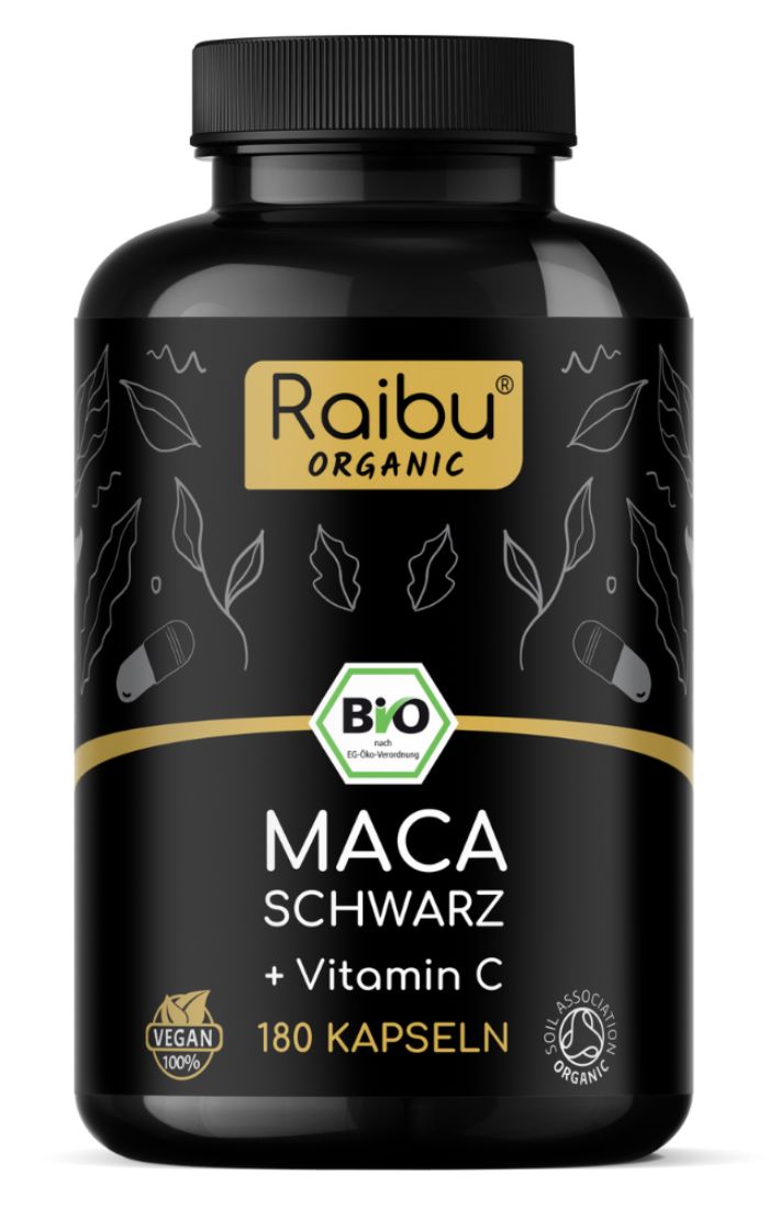 MACA Nera Peruviana Alto Dosaggio - RAIBU