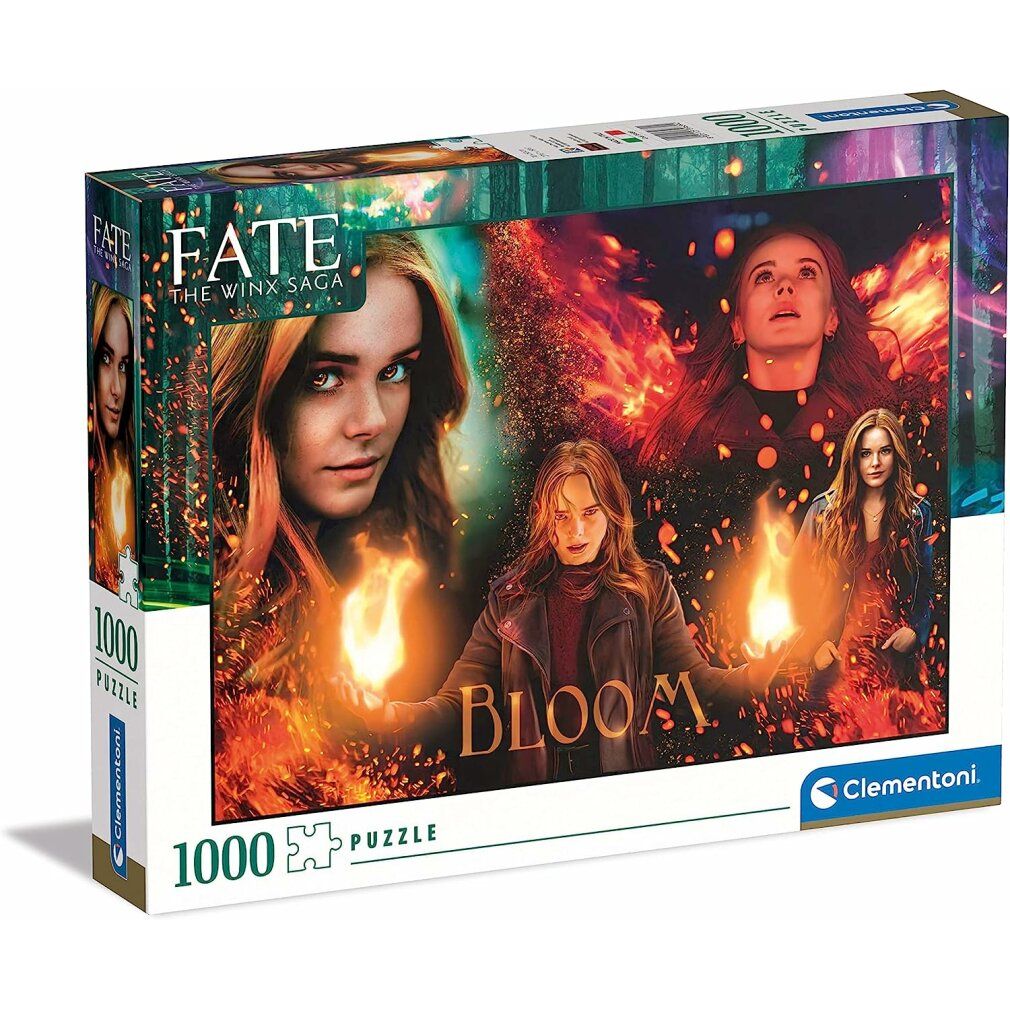 clementoni Puzzle Winx Saga: Destiny 3, 1000 pezzi