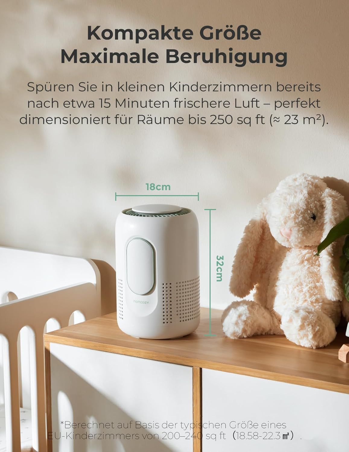 Purificatore d’aria per la cameretta Momcozy