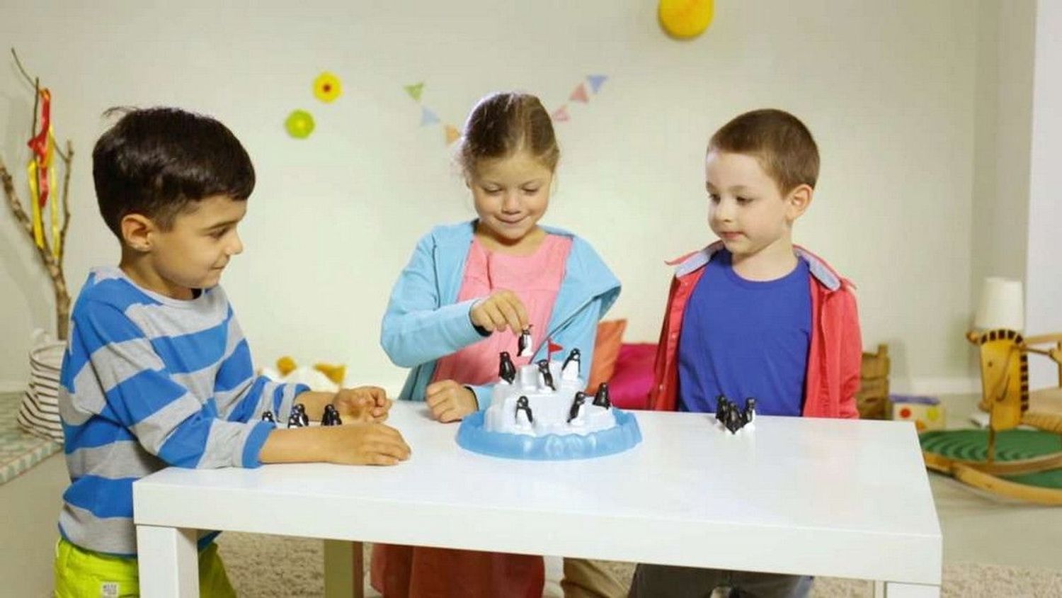 Ravensburger splash-splash penguin, gioco di abilità