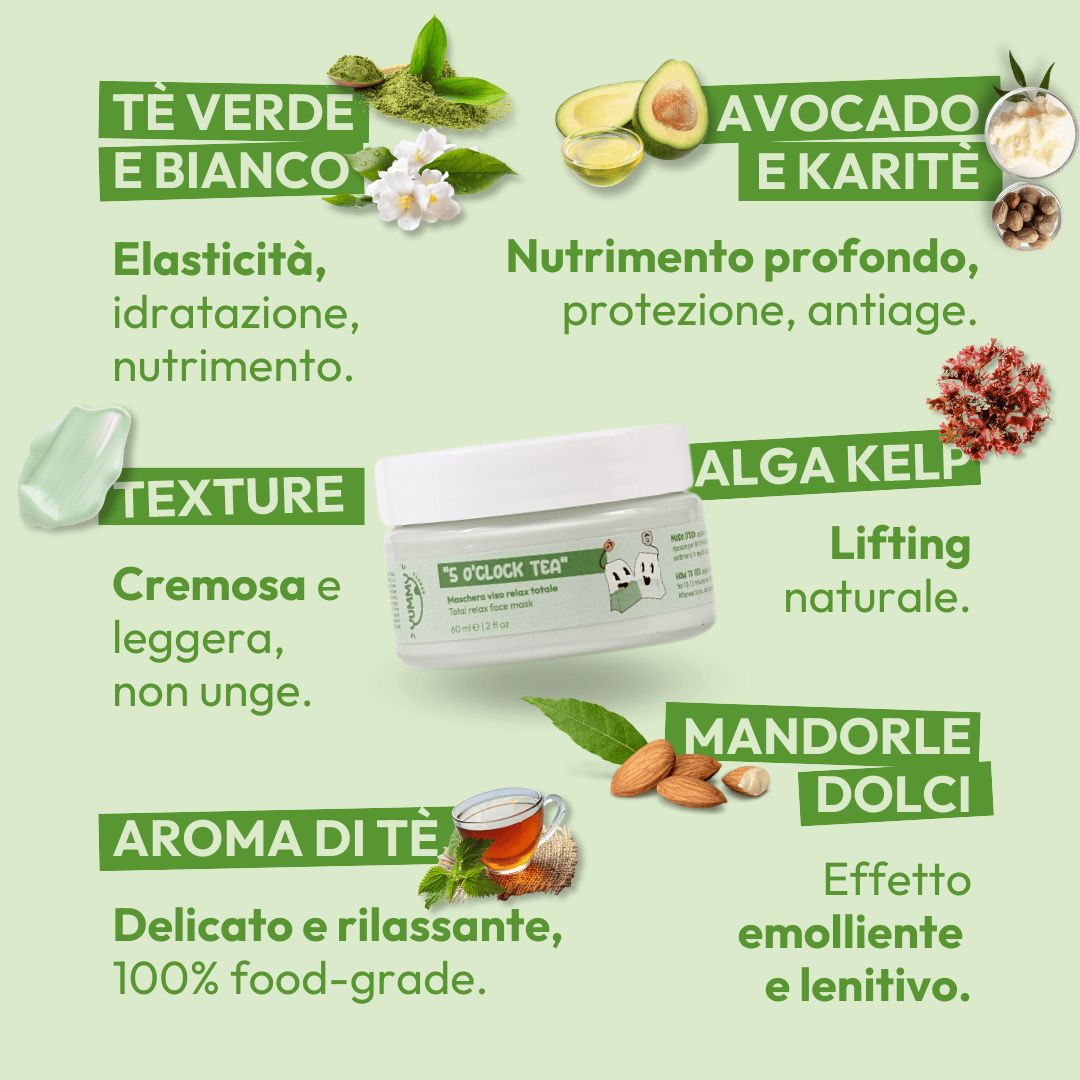 Yummy Beauty maschera viso relax totale