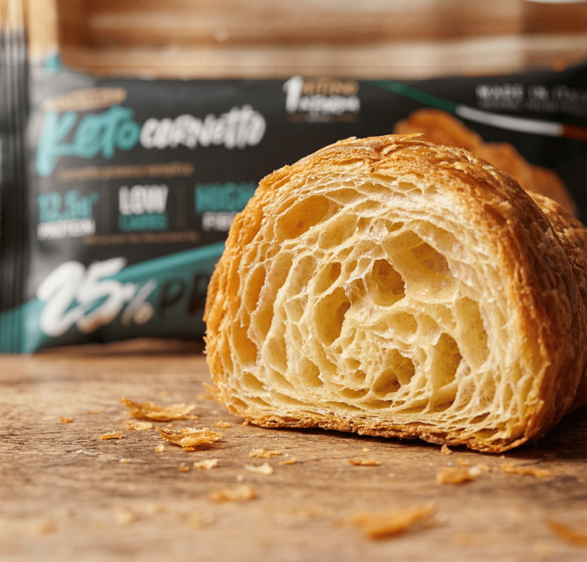 1attimoinforma Cornetto Proteico Keto Classico