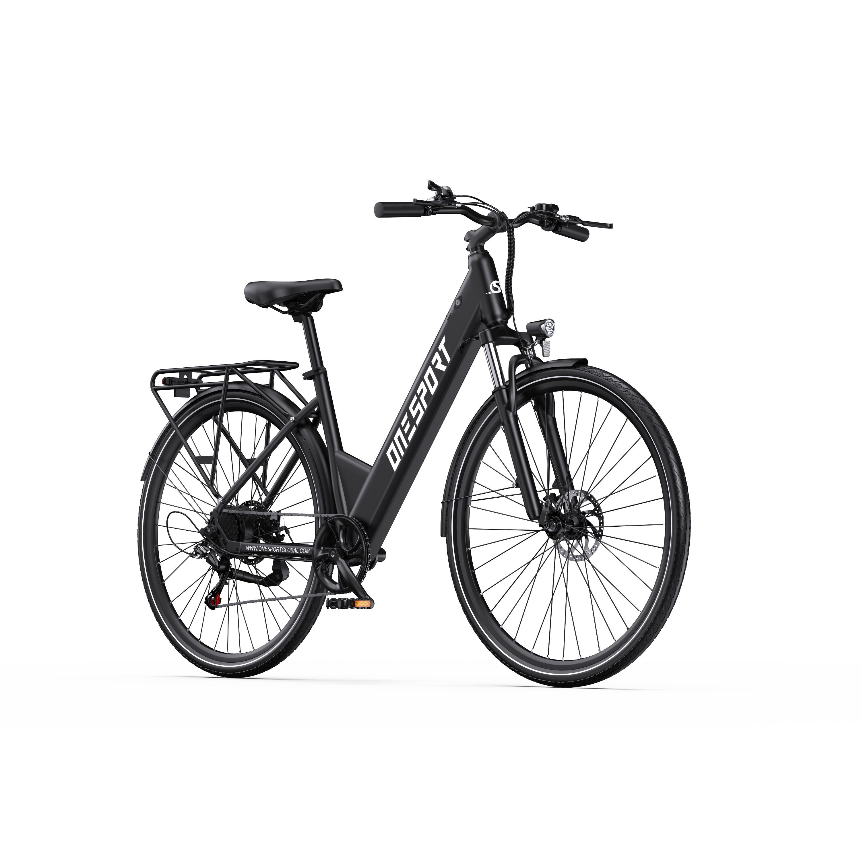 Bici elettrica urbana Onesport OT12 da 250 W, con batteria da 36 V 13 Ah