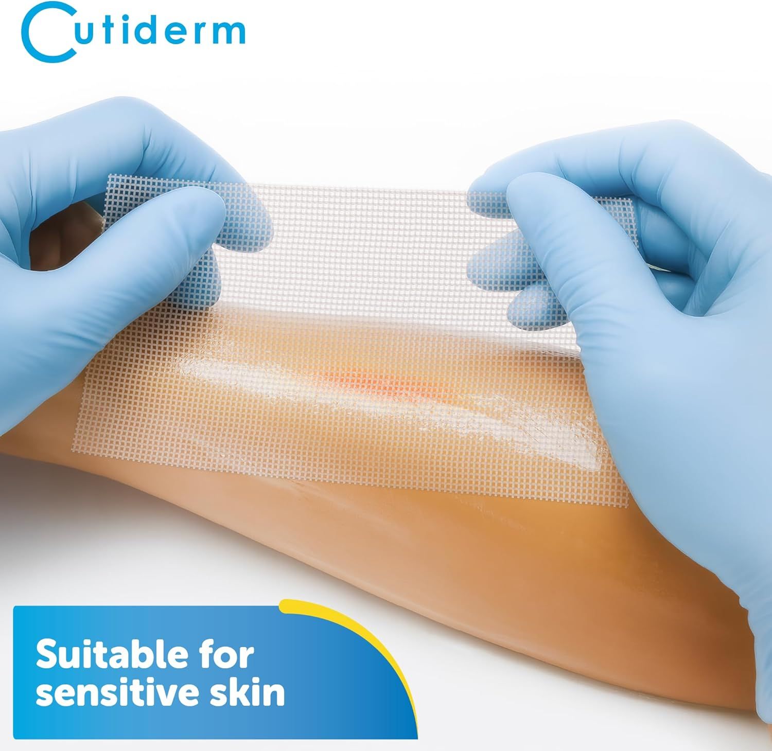 Compresse sterile in garza paraffinata 10 cm x 20 cm Cutiderm