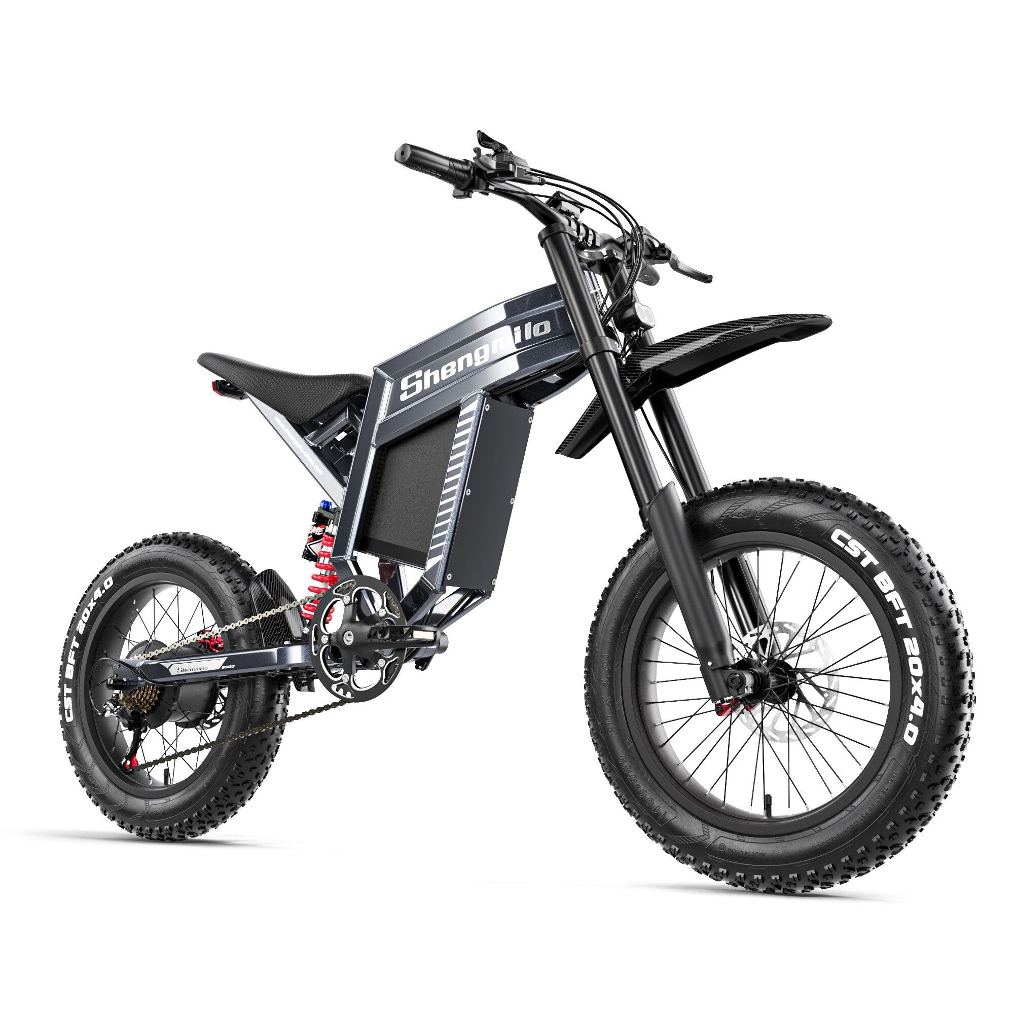 Mountain bike elettrica SHENGMILO S900 con batteria 60V30Ah