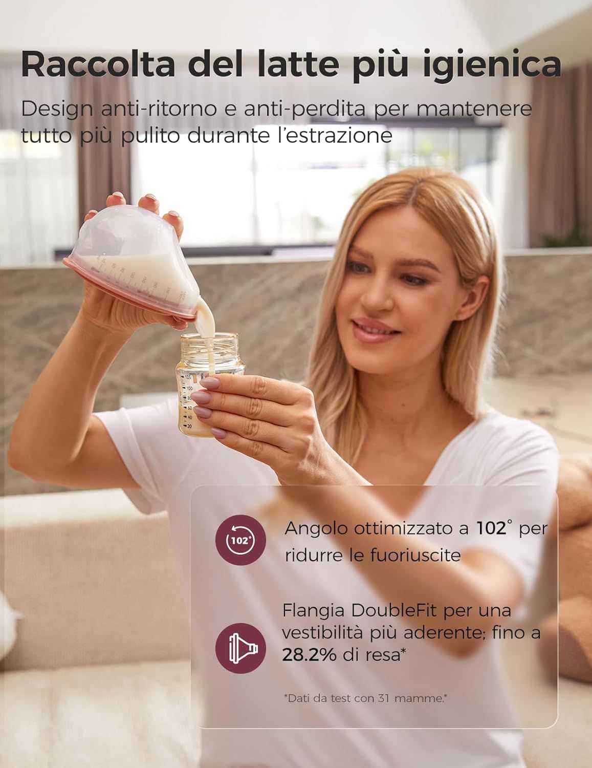 Tiralatte elettrico Momcozy Pro