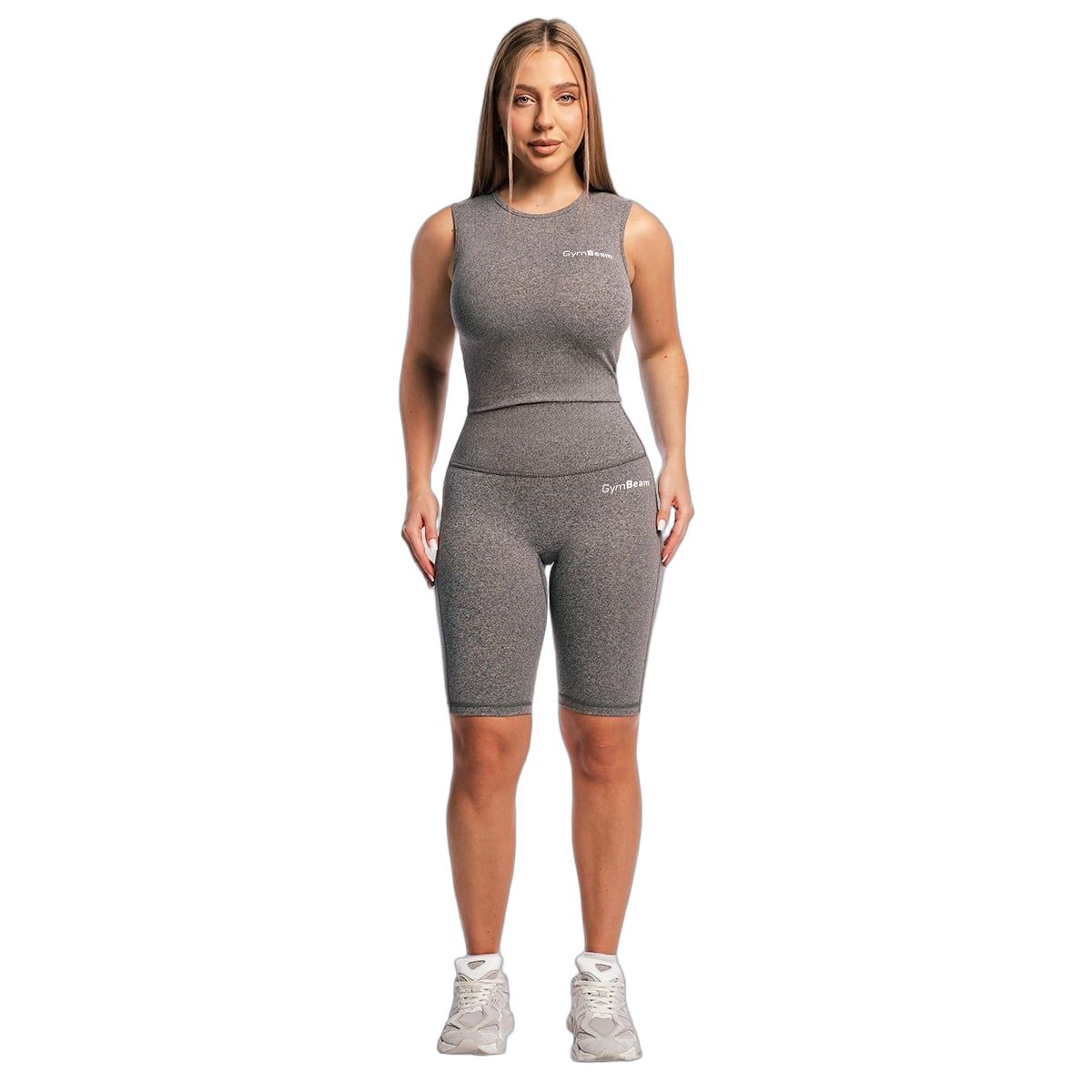 GymBeam Pantaloncini donna Core Storm slim con elastico senza tasche