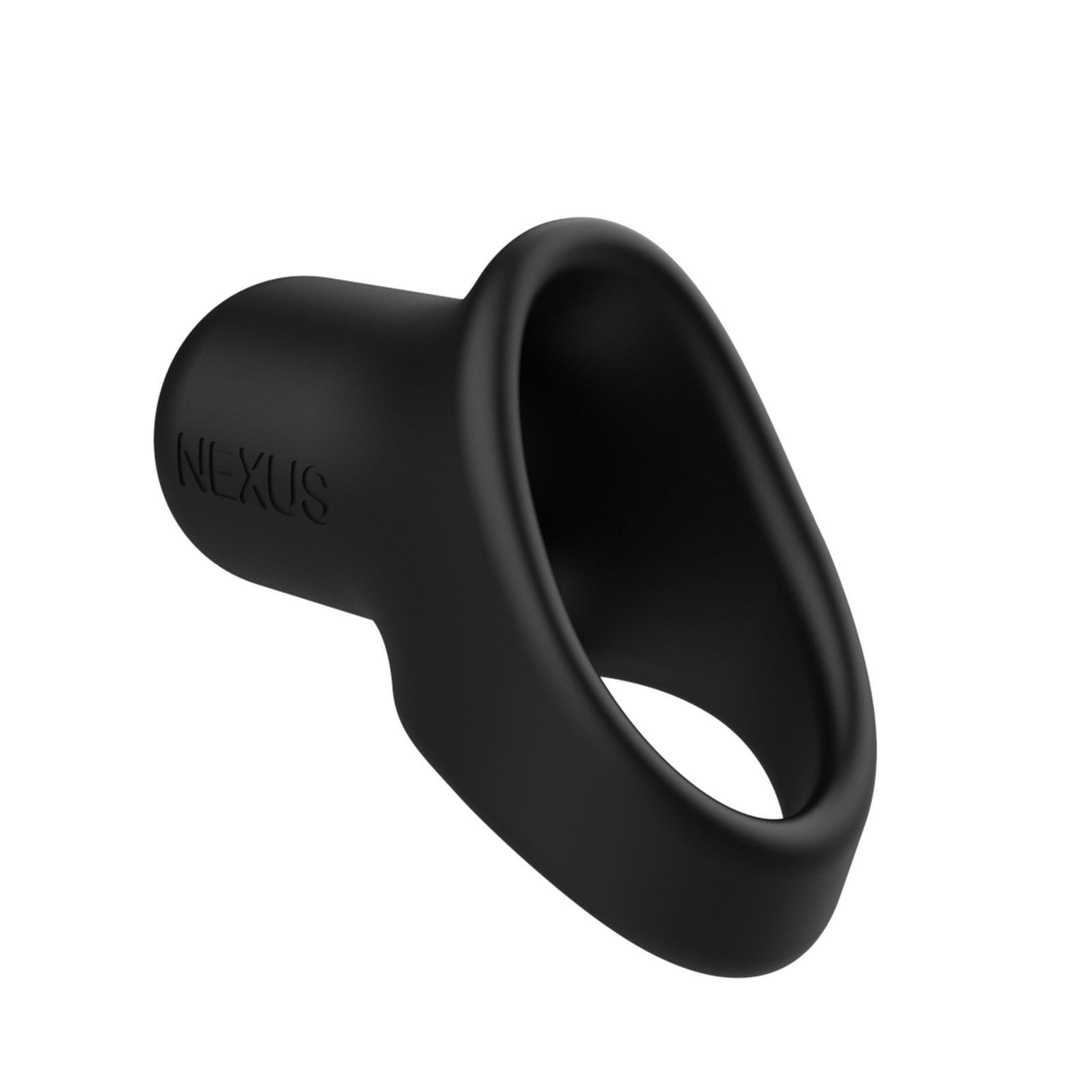 Prodotto nero a forma di anello con scritta "NEXUS".