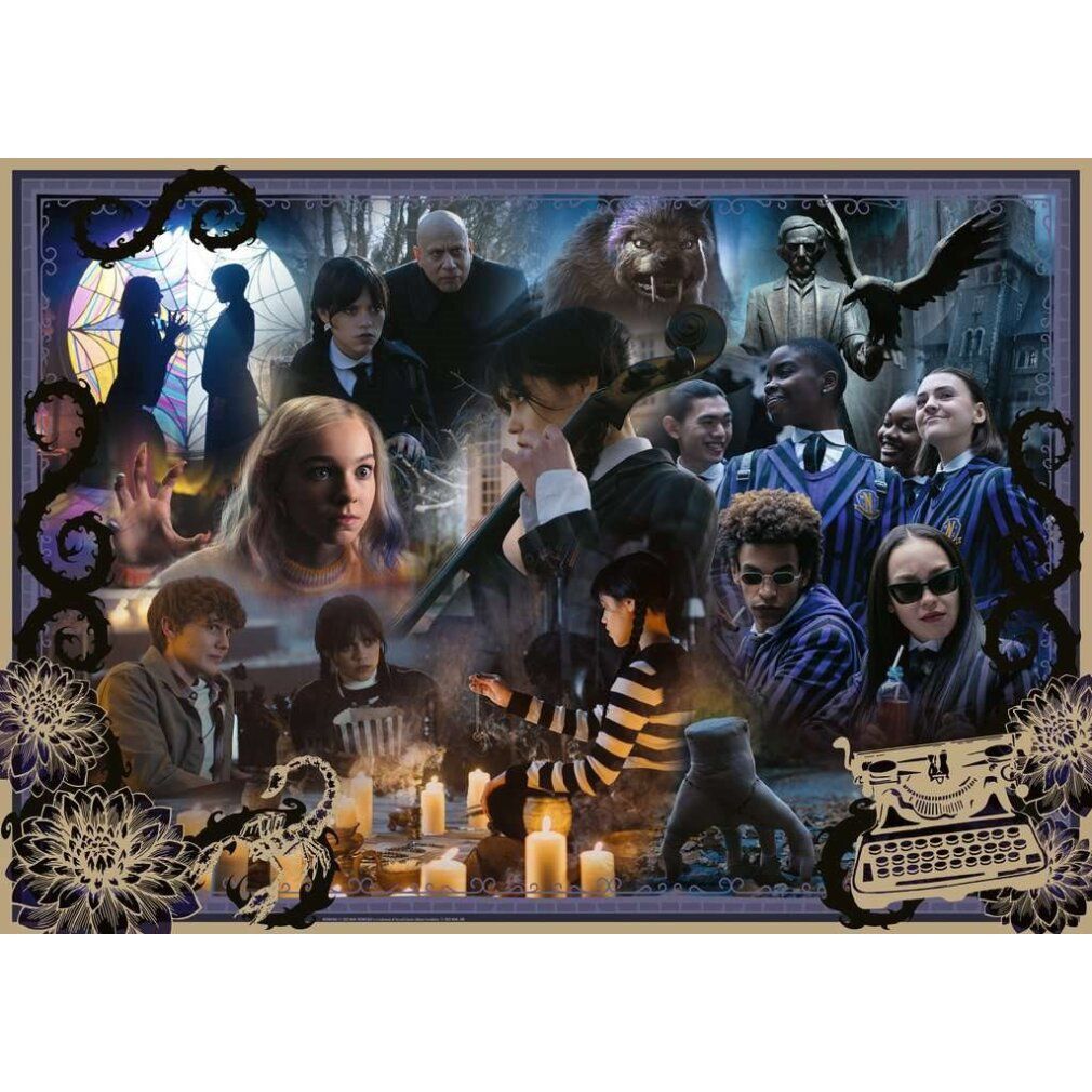 Puzzle del mercoledì Il meglio della stagione 1 (1000 pezzi)