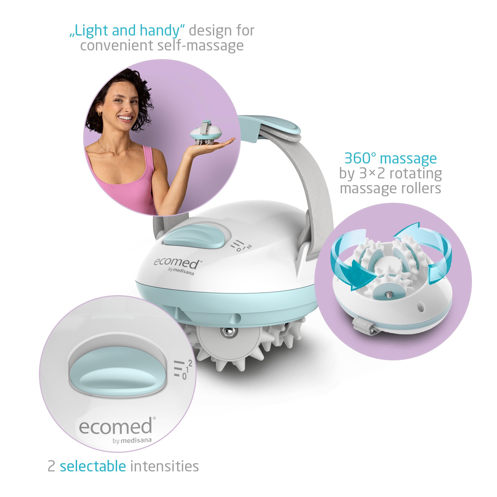 ecomed AC-80E massaggiatore per cellulite