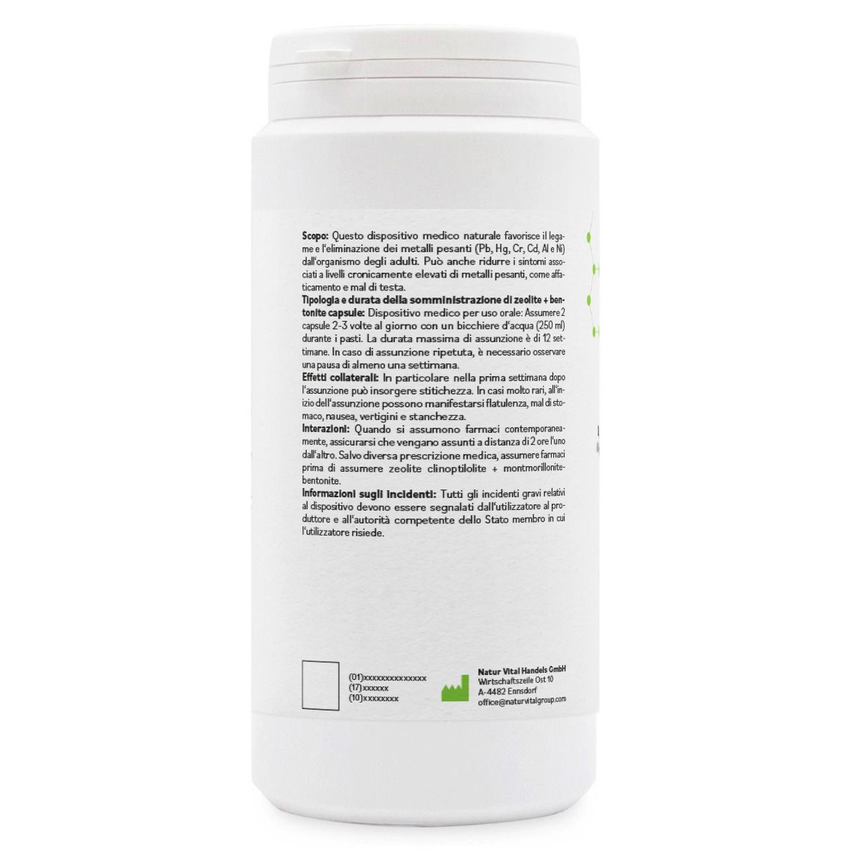 ZeoBent MED Capsule Detox