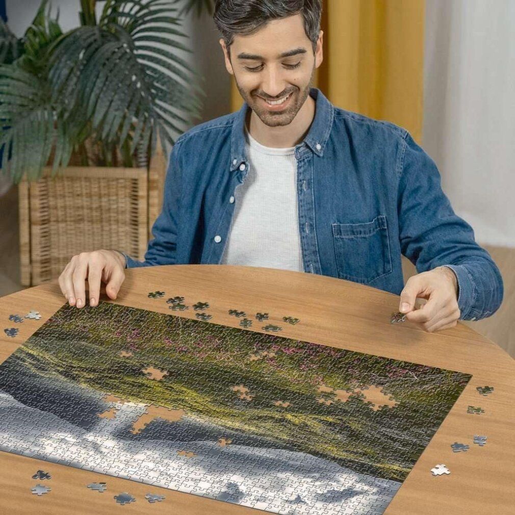 Puzzle Potere della natura Montagne misteriose (1000 pezzi)