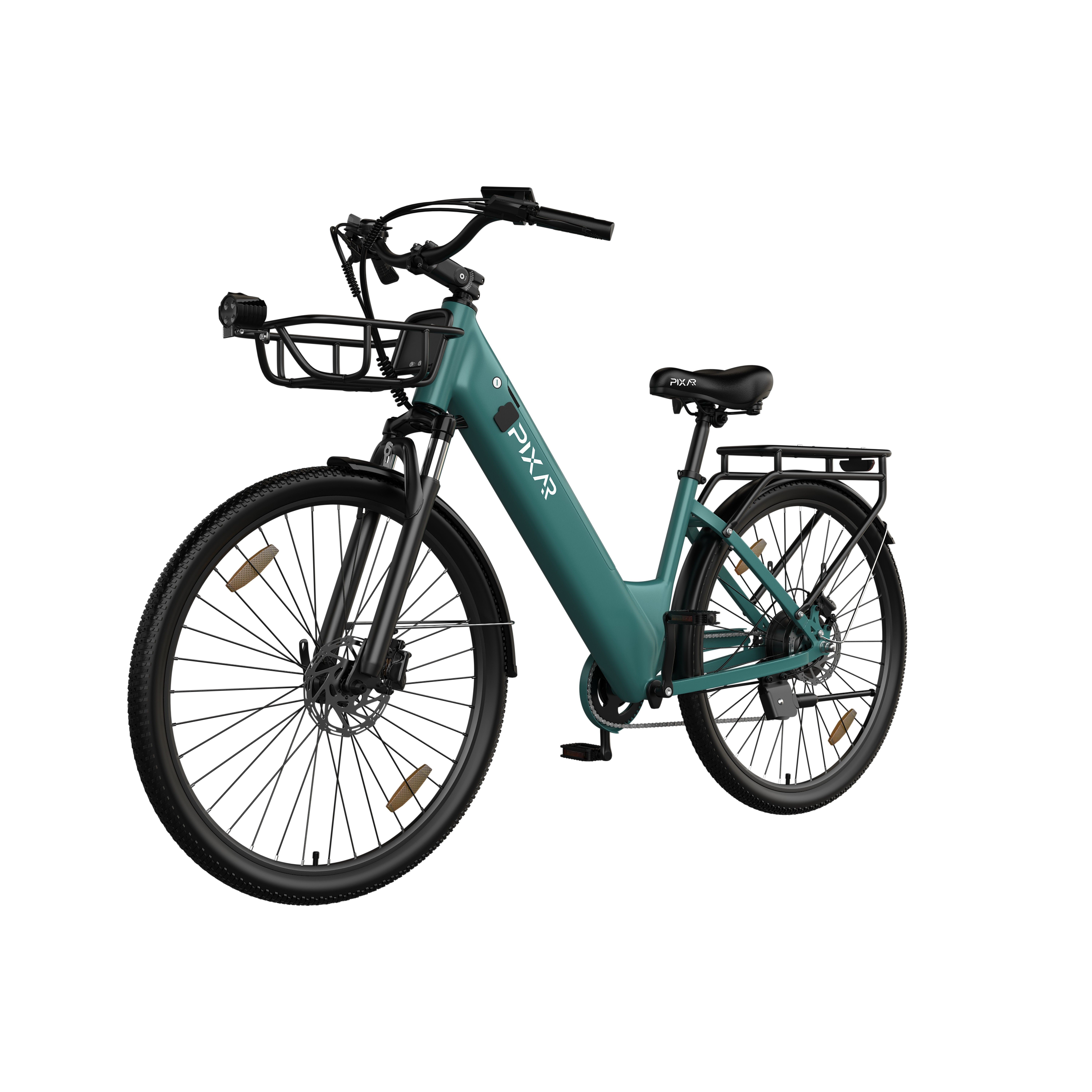 PIXAR C1 PRO Bicicletta elettrica da città, batteria da 36V 18Ah