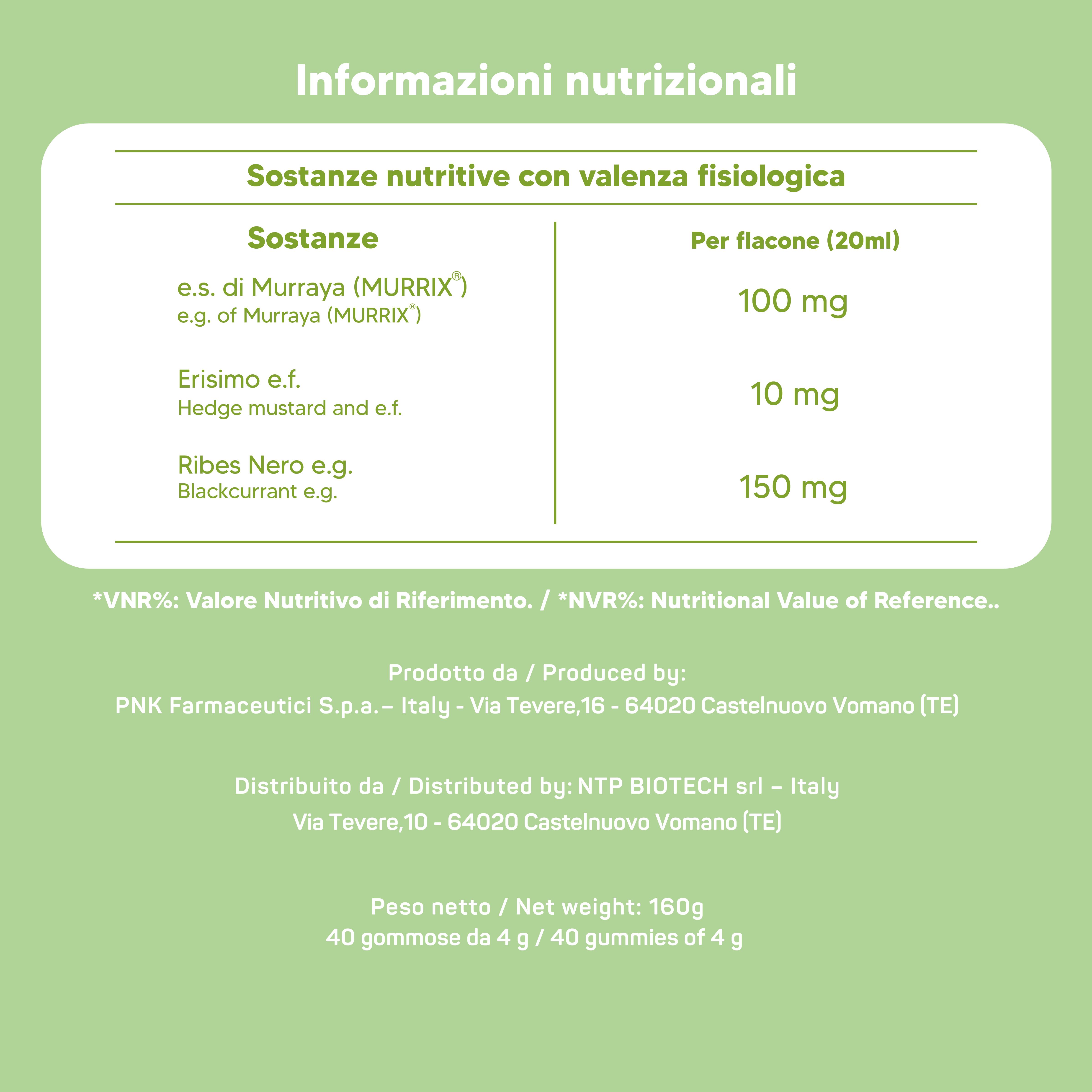 NTP Biotech - Murrixina Spray Adulti – Spray orale per il benessere delle vie orofaringee