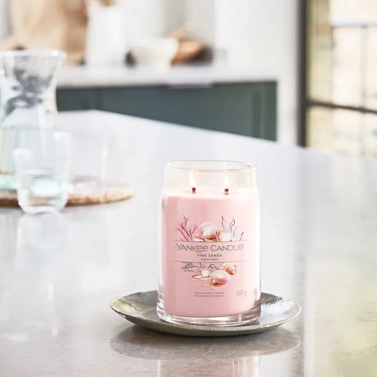 Yankee Candle Pink Sands Signature - Giara grande