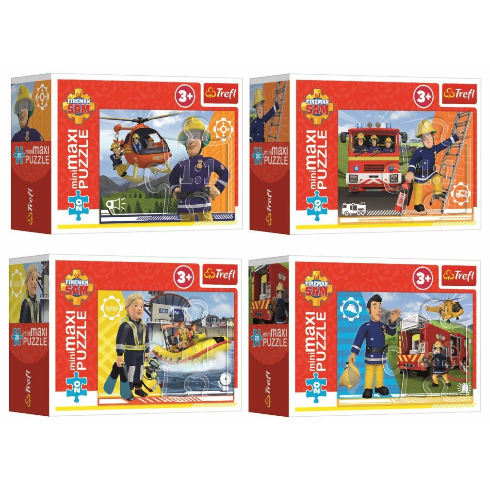 Puzzle trefl Fireman Sam: sull'acqua 20 pezzi