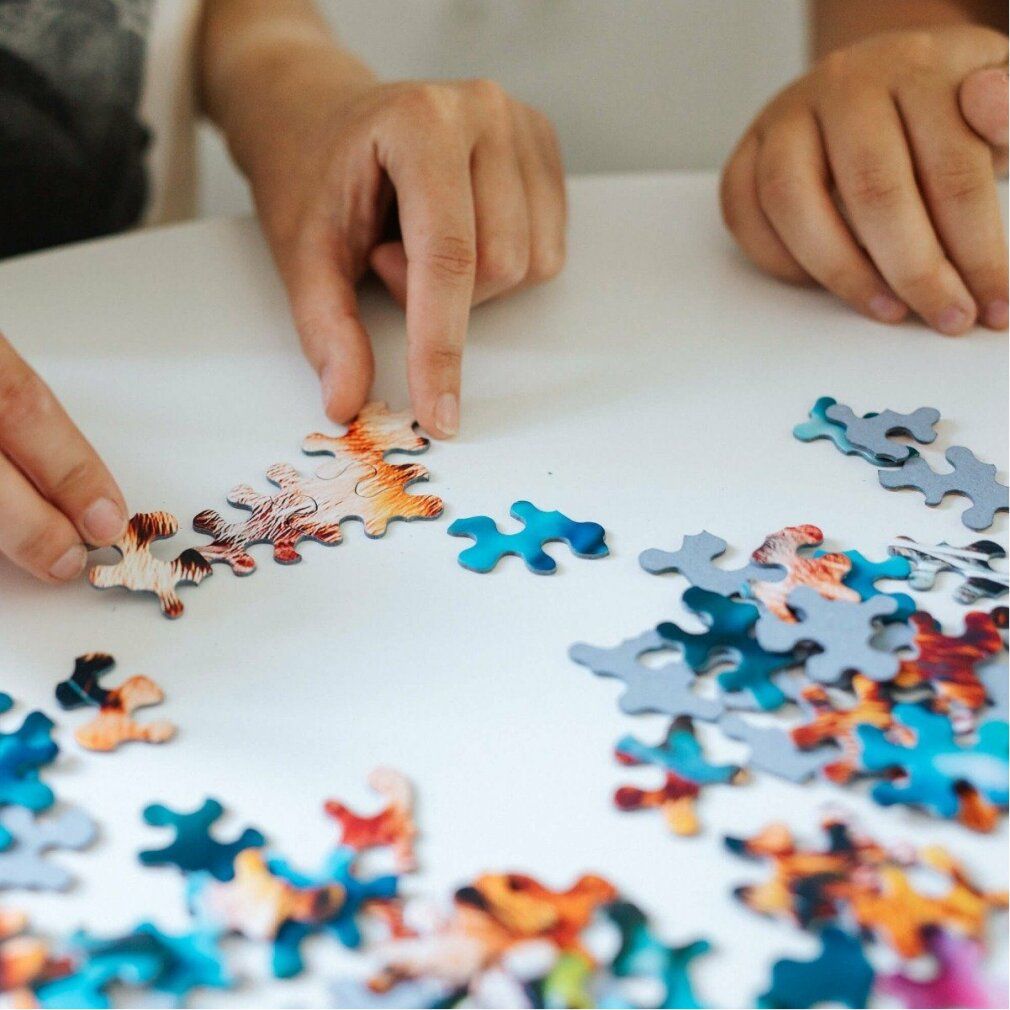 trefl Puzzle Crazy Shapes Palloncini colorati 600 pezzi