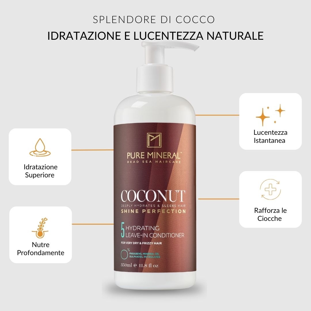 Pure Mineral - Balsamo Senza Risciacquo Cocco