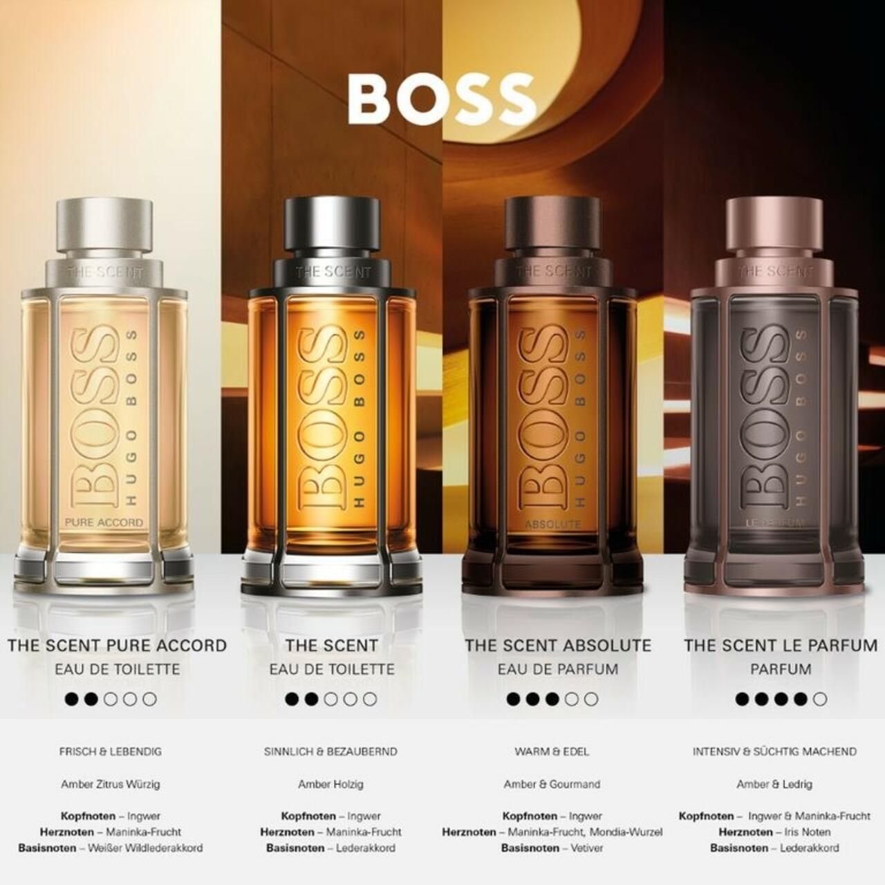 Hugo Boss Il profumo dell&#39 accordo puro Eau De Toilette Spray 100ml