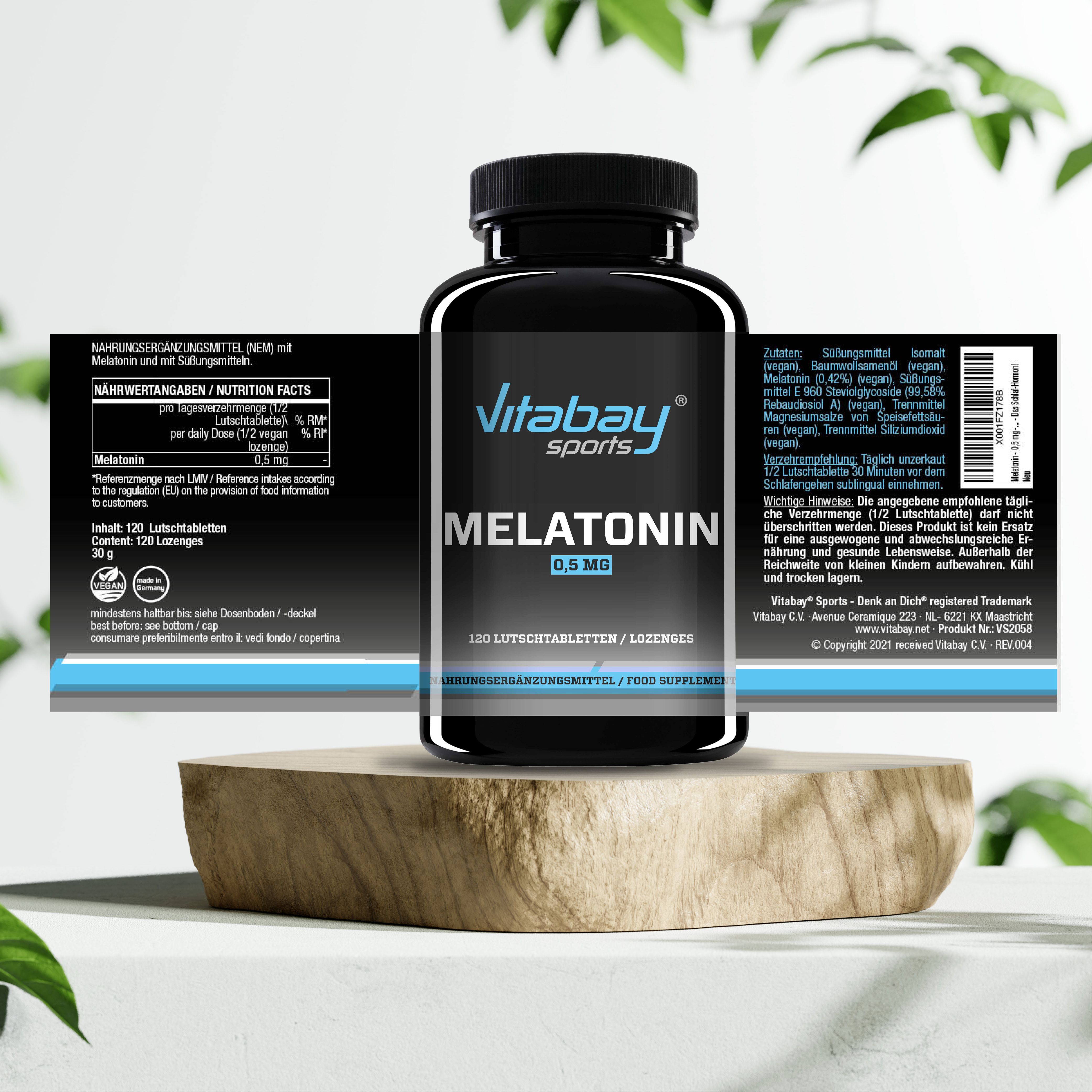 Vitabay Melatonina 0,5 mg