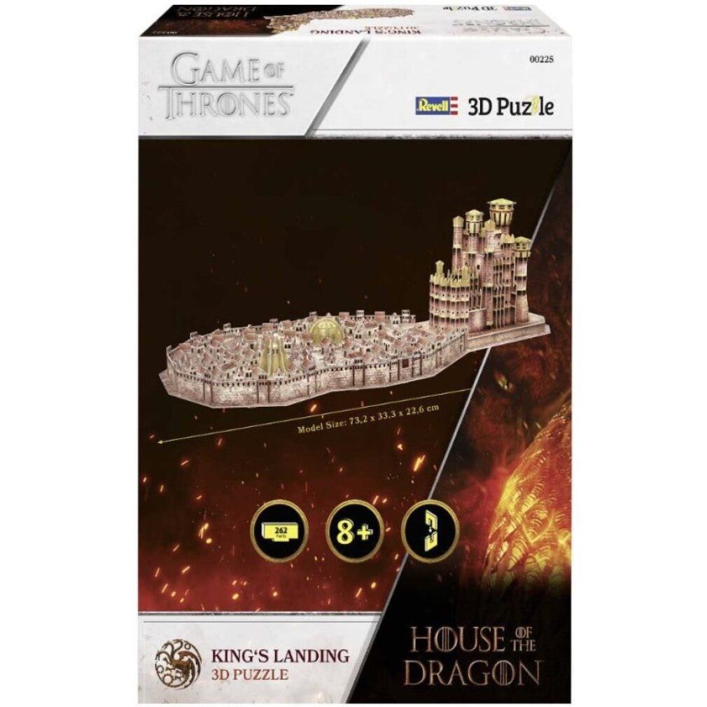 Casa del Drago 3D Puzzle Approdo del Re 23 cm