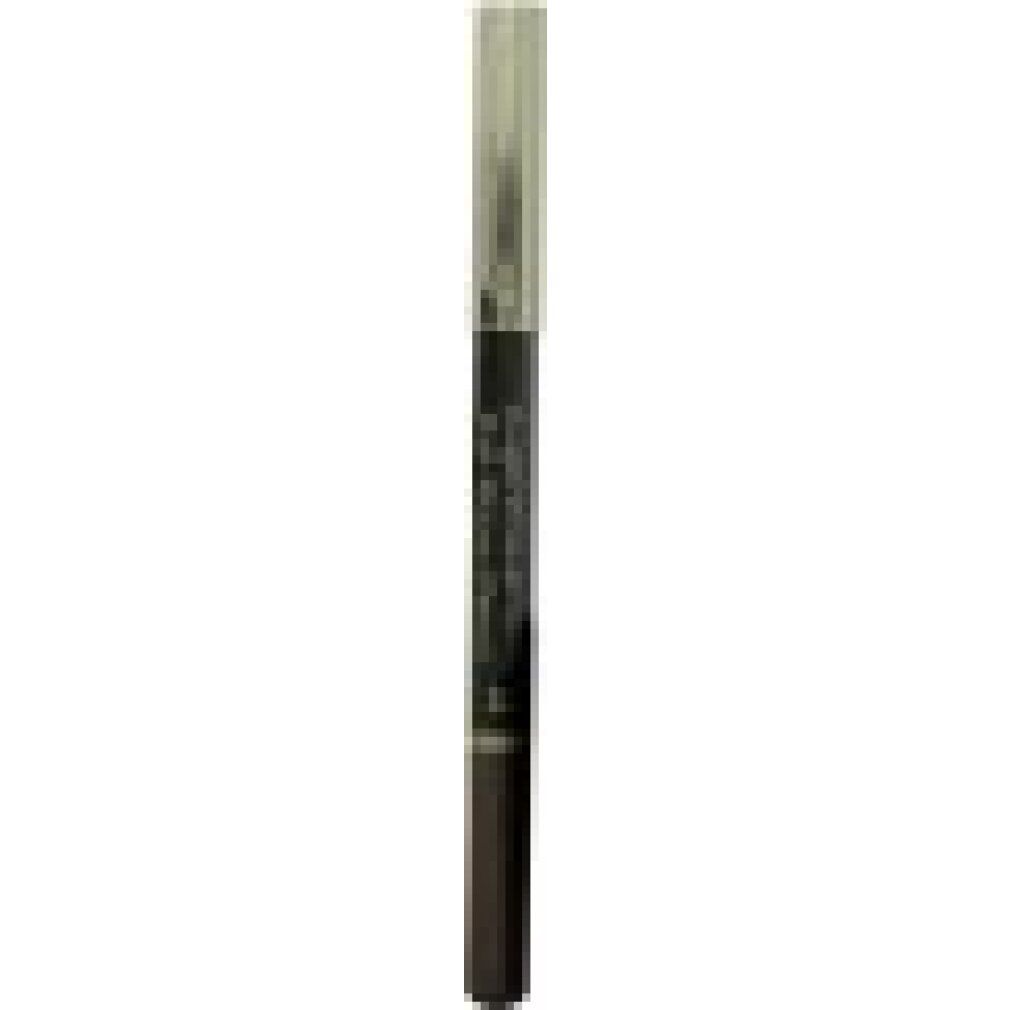Matita per sopracciglia marrone, con punta. Scritta: Augenbrauenstift Eye Brow Pencil.
