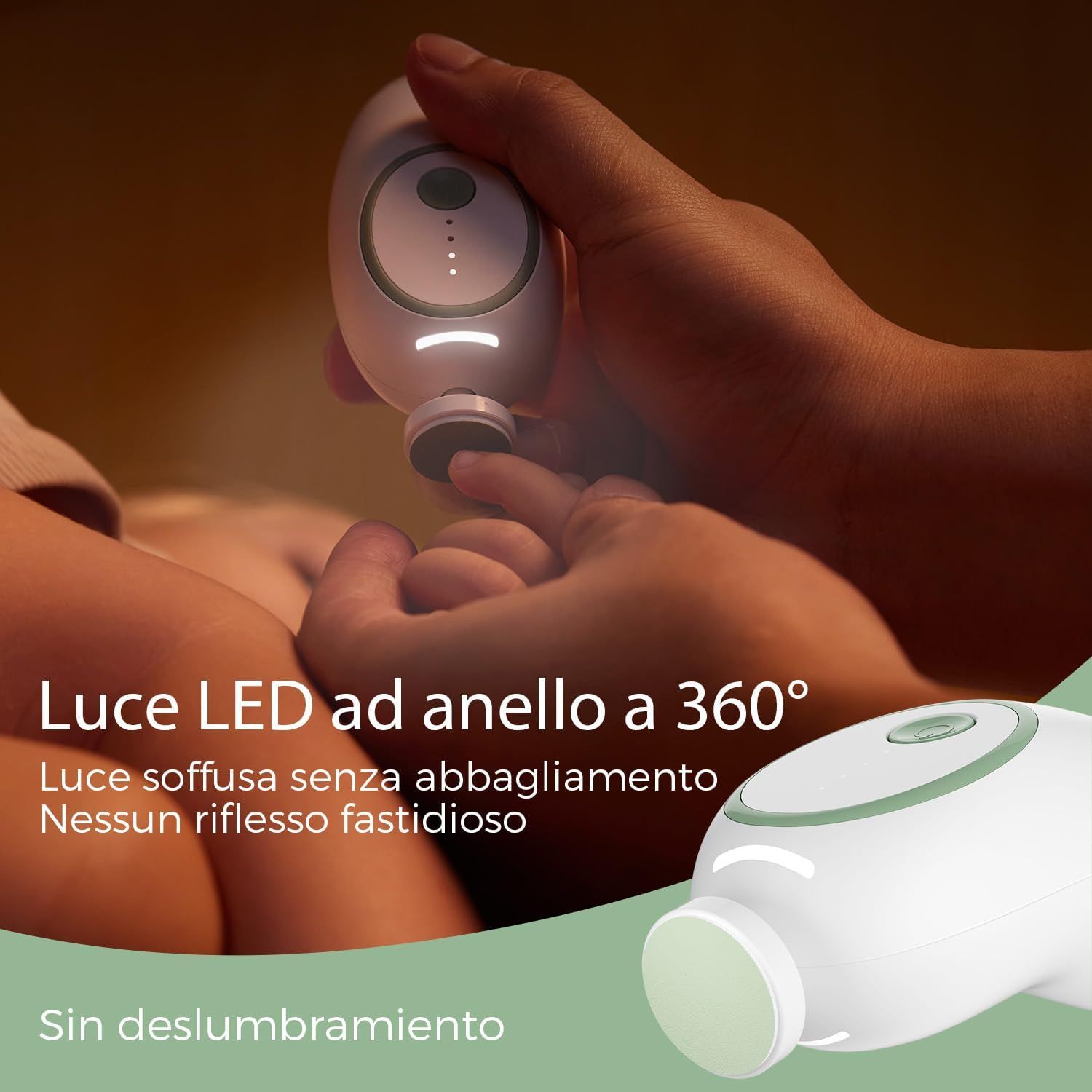 Momcozy Lima per Unghie Elettrica per Bambini
