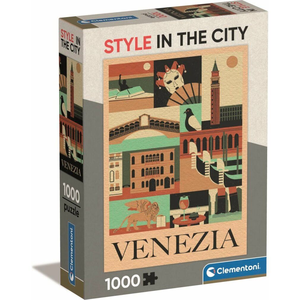 Puzzle da 1000 Pezzi - Style in the City: Venezia