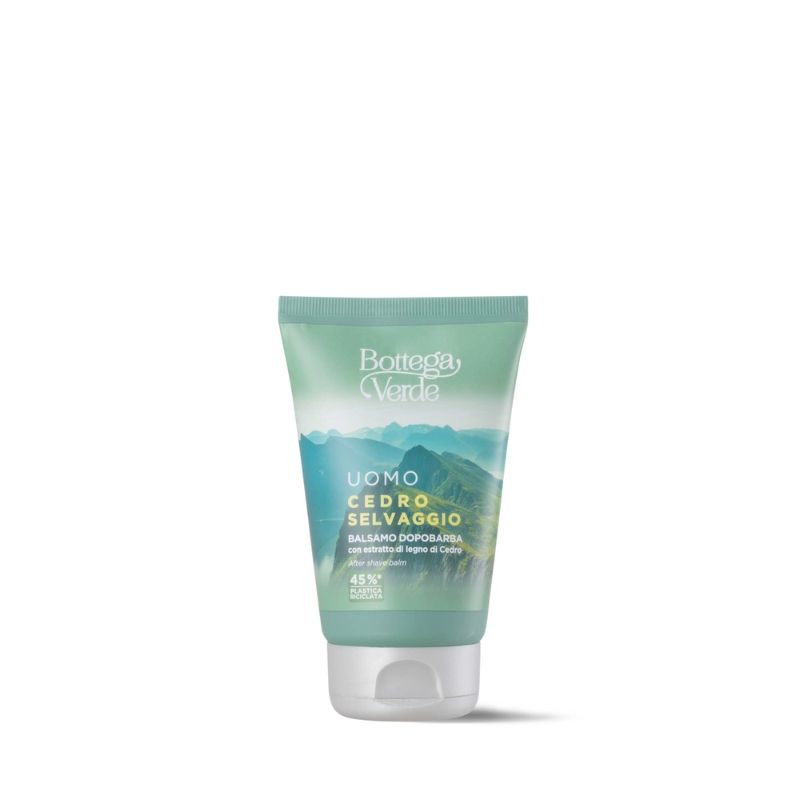 Bottega Verde Balsamo Dopobarba Uomo Cedro Selvaggio, 75 ml.