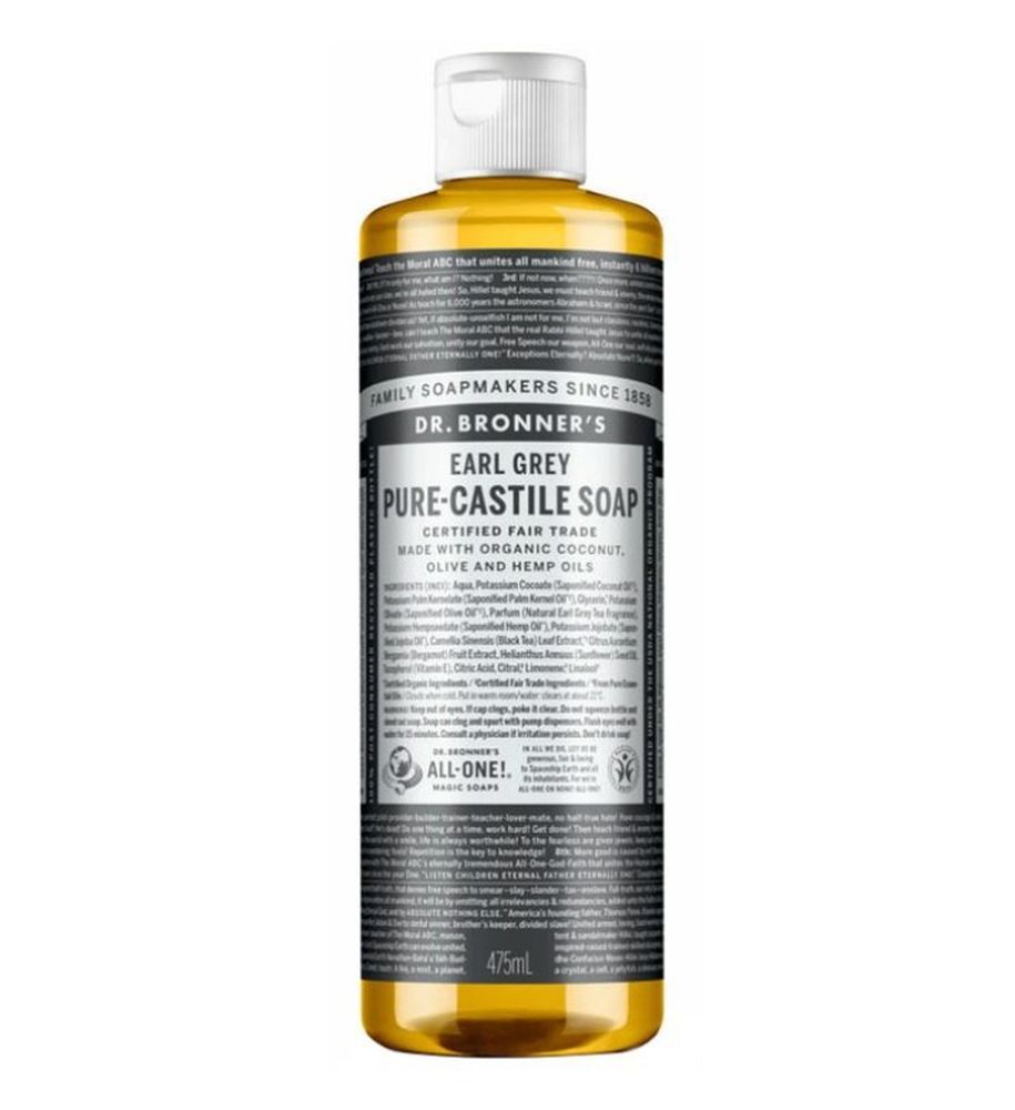 Sapone liquido 18 in 1 Earl Grey di Dr Bronner's