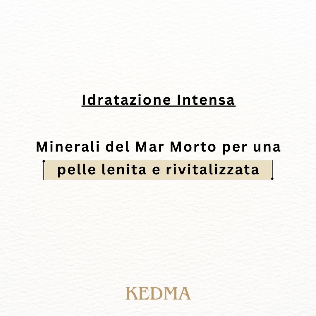 Kedma - Crema Notte Intensiva con Minerali del Mar Morto e Retinolo