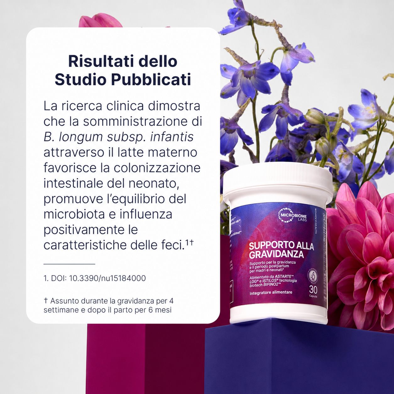 Microbiome Labs Supporto per la Gravidanza