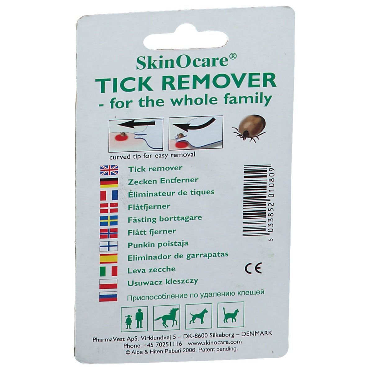 nippes Solingen rimuovi zecche, forma carta