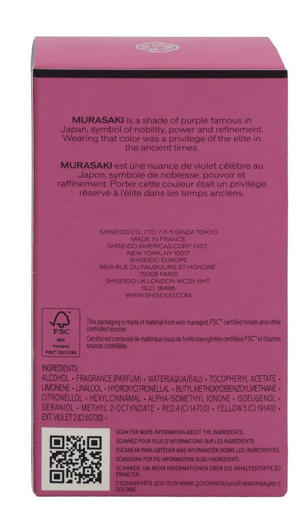 Shiseido Ginza Murasaki Eau de Parfum 30 ml Spray