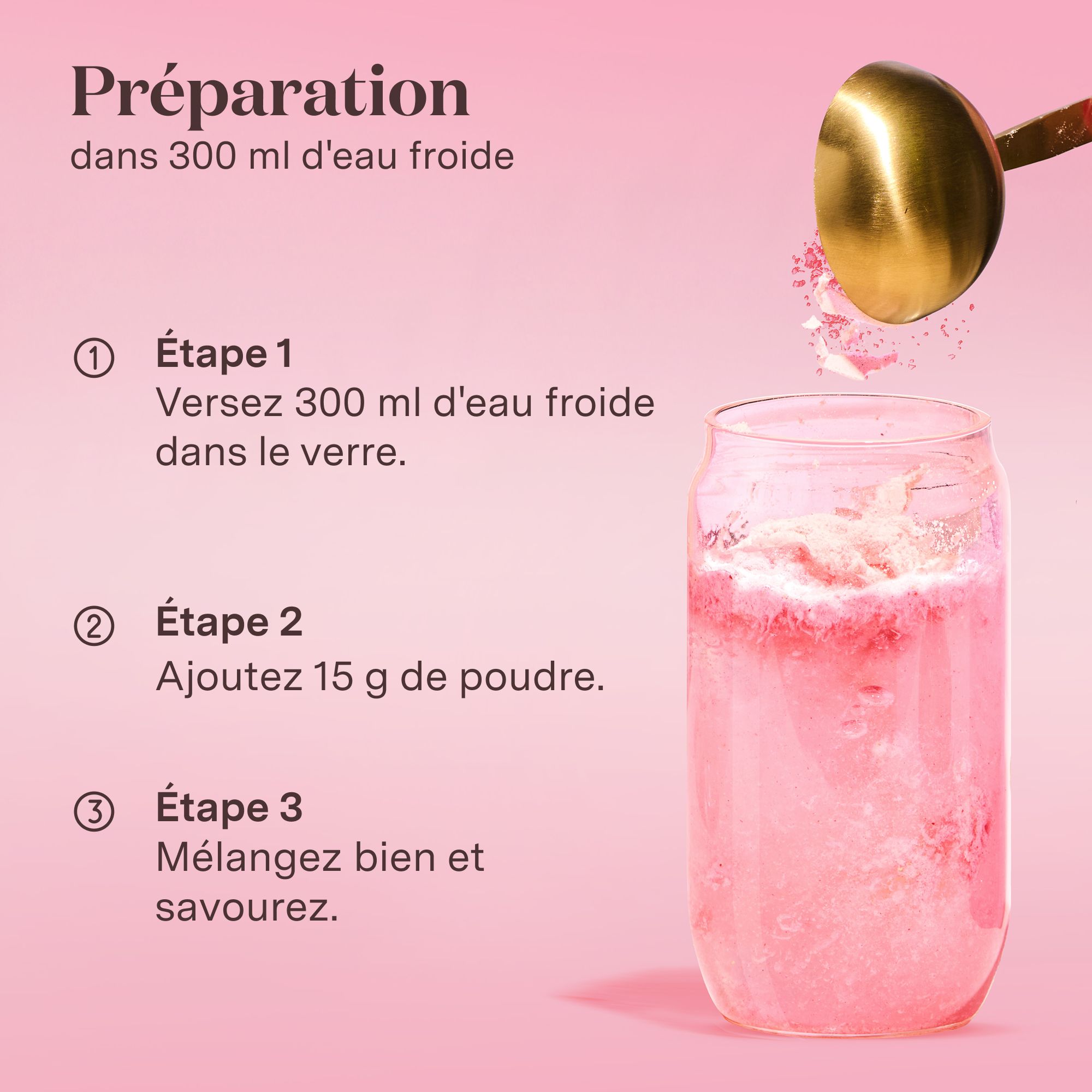 Busta Glow25 Collagen Plus Tipo Fragola con Vitamina C, Zinco e Biotina.