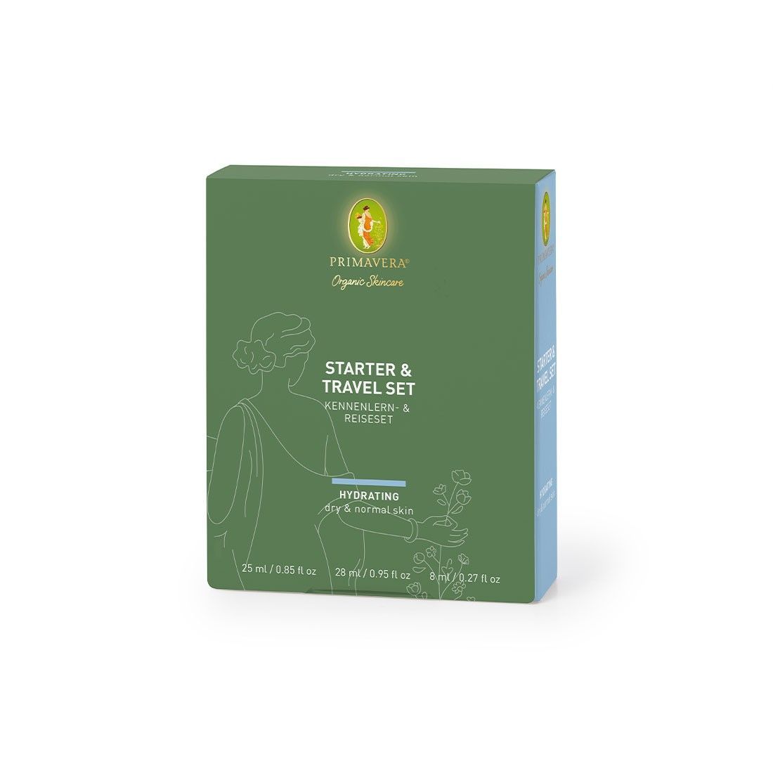 Primavera Organic Skincare Starter &amp; Traveller Set Idratante