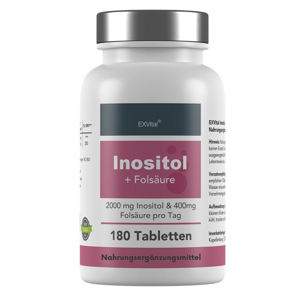 EXVital® Inositolo vitamina B8 con acido folico