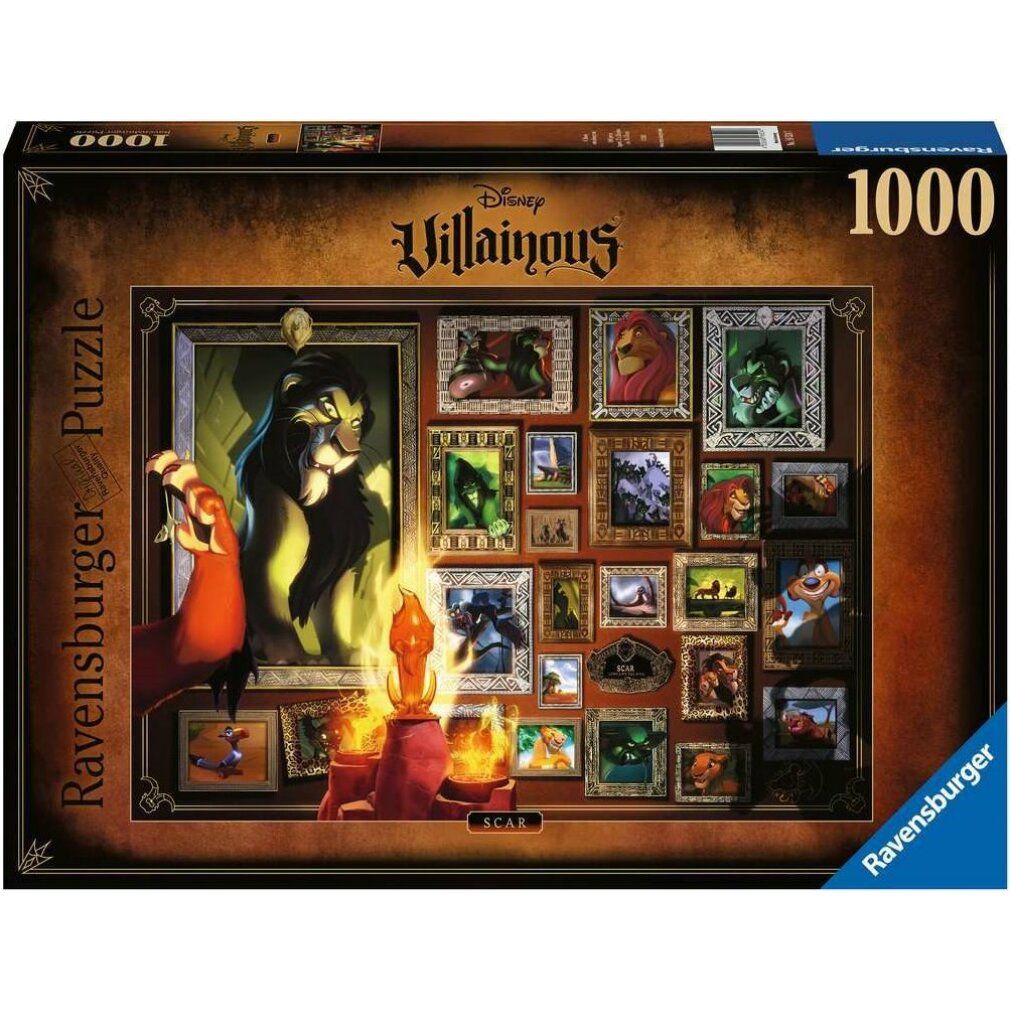 Disney Villainous: Scar - puzzle 1000 pezzi