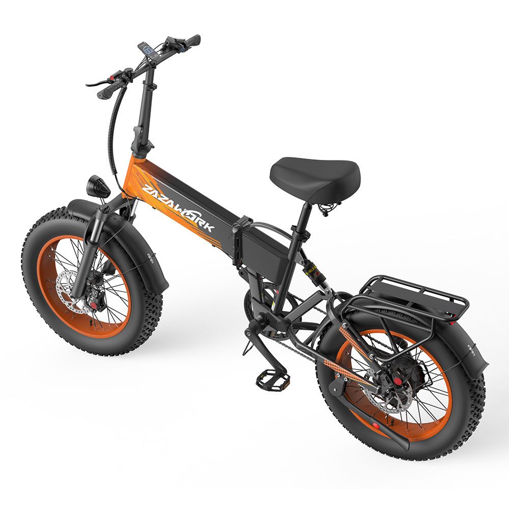 ZAZAWORK CF1000 Bicicletta elettrica pieghevole, 48V 20Ah