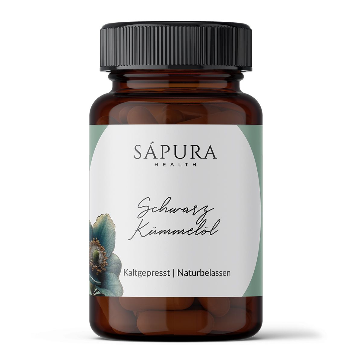 Capsule di olio di cumino nero  ⭐ spremuto a freddo naturale | SAPURA®