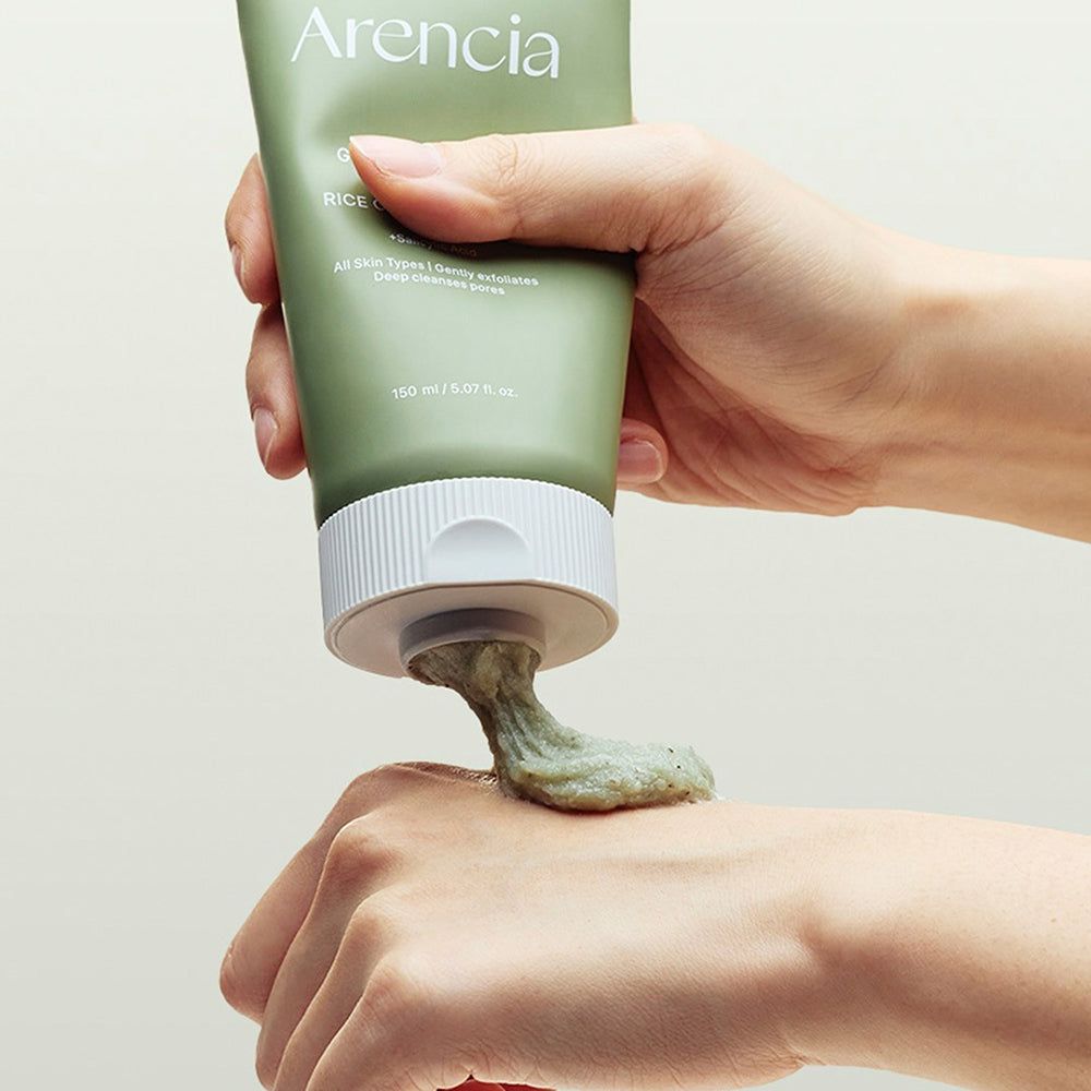 Green Tea + LHA Deep Pore Rice Cake Cleanser