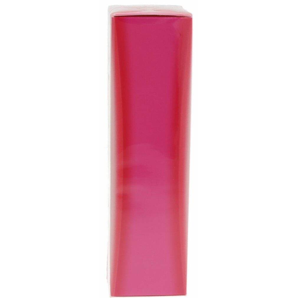 Vista laterale della confezione rosa Lacoste Touch of Pink Eau de Toilette.