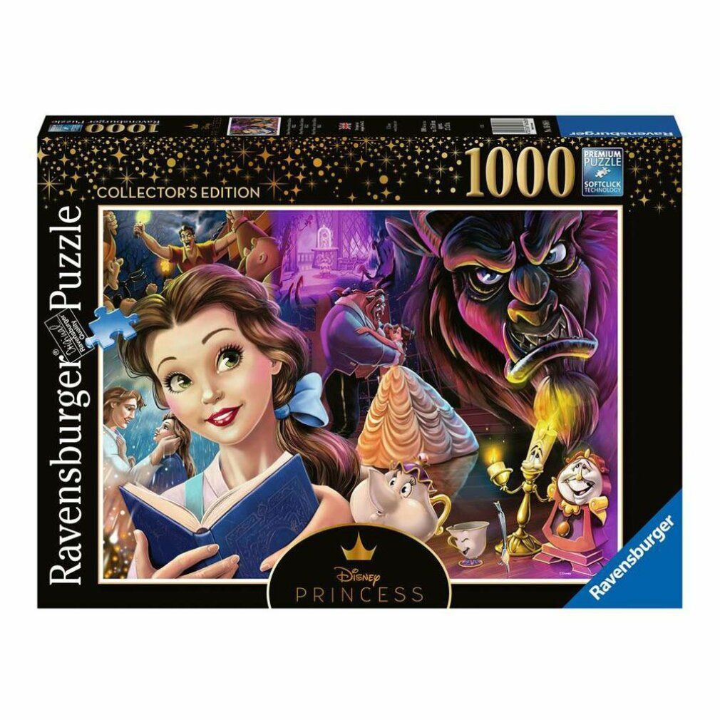 Puzzle Disney Belle, la principessa Disney (1000 pezzi)