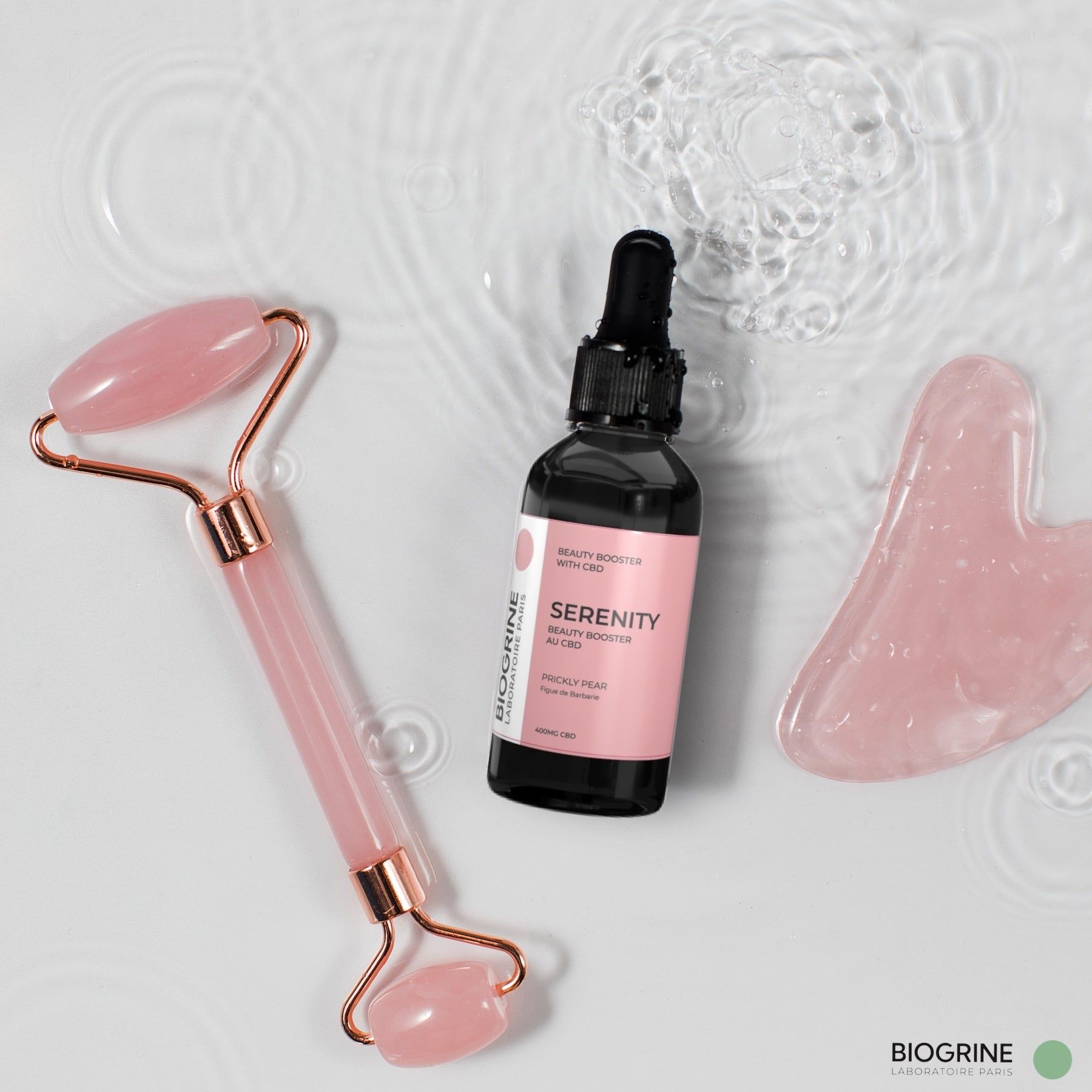 BIOGRINE Siero bellezza intensivo "SERENITY" – Booster al CBD e Fico d’India
