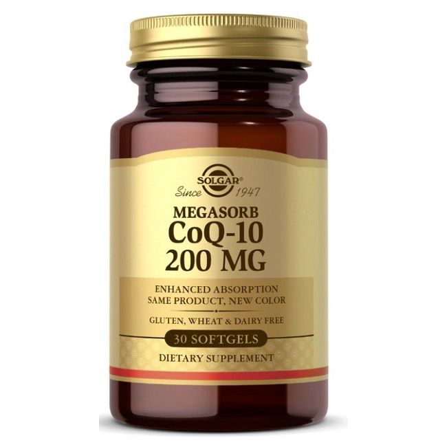 SOLGAR Megasorb CoQ-10 200 mg