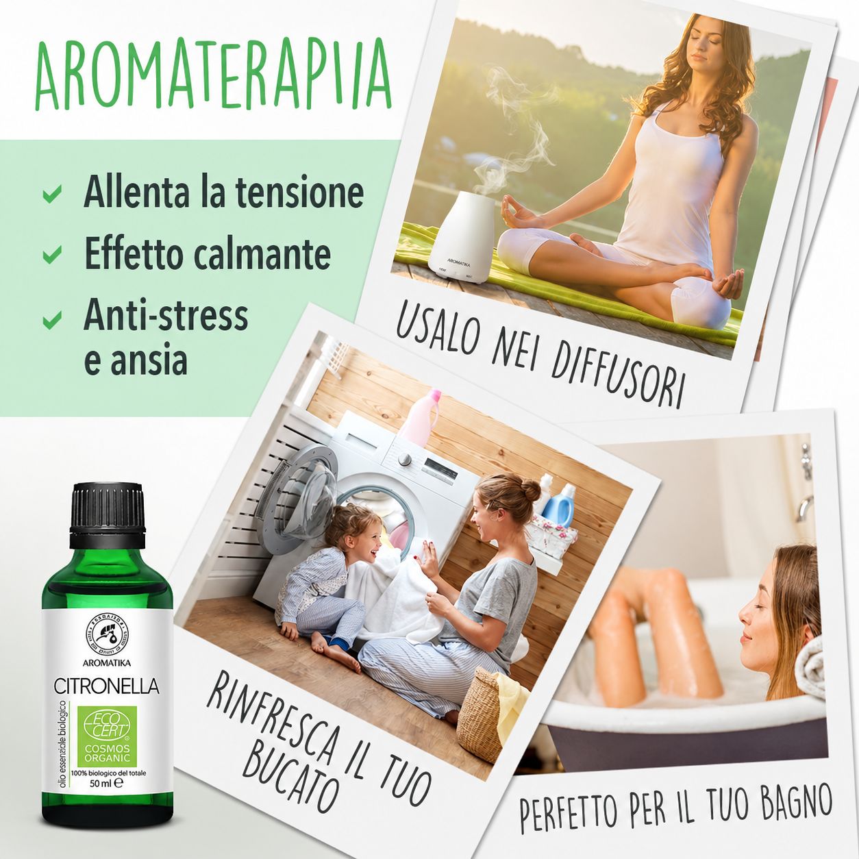 Olio di citronella AROMATIKA