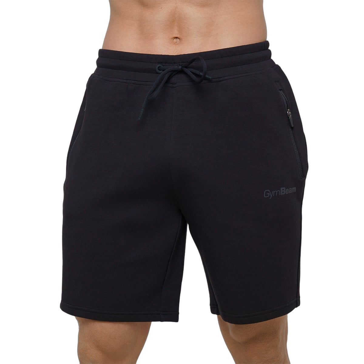GymBeam Pantaloncini uomo Agile regular con cordoncino Onyx