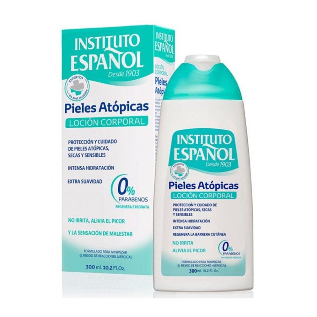 Latte Corpo per Pelli Atopiche di Instituto Español, 300ml, con scatola.