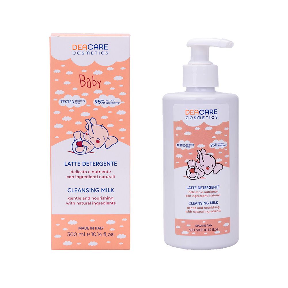 DEACARE Baby - Latte Detergente Bambini e Neonati – Delicato idratante e nutriente - 3x300ml